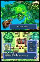 une image du jeu pokemon ranger sillage de lumiere sur nintendo ds